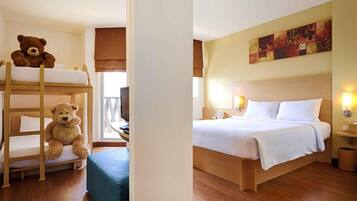 Family Room, Multiple Beds | In-room safe, desk, iron/ironing board (on request)