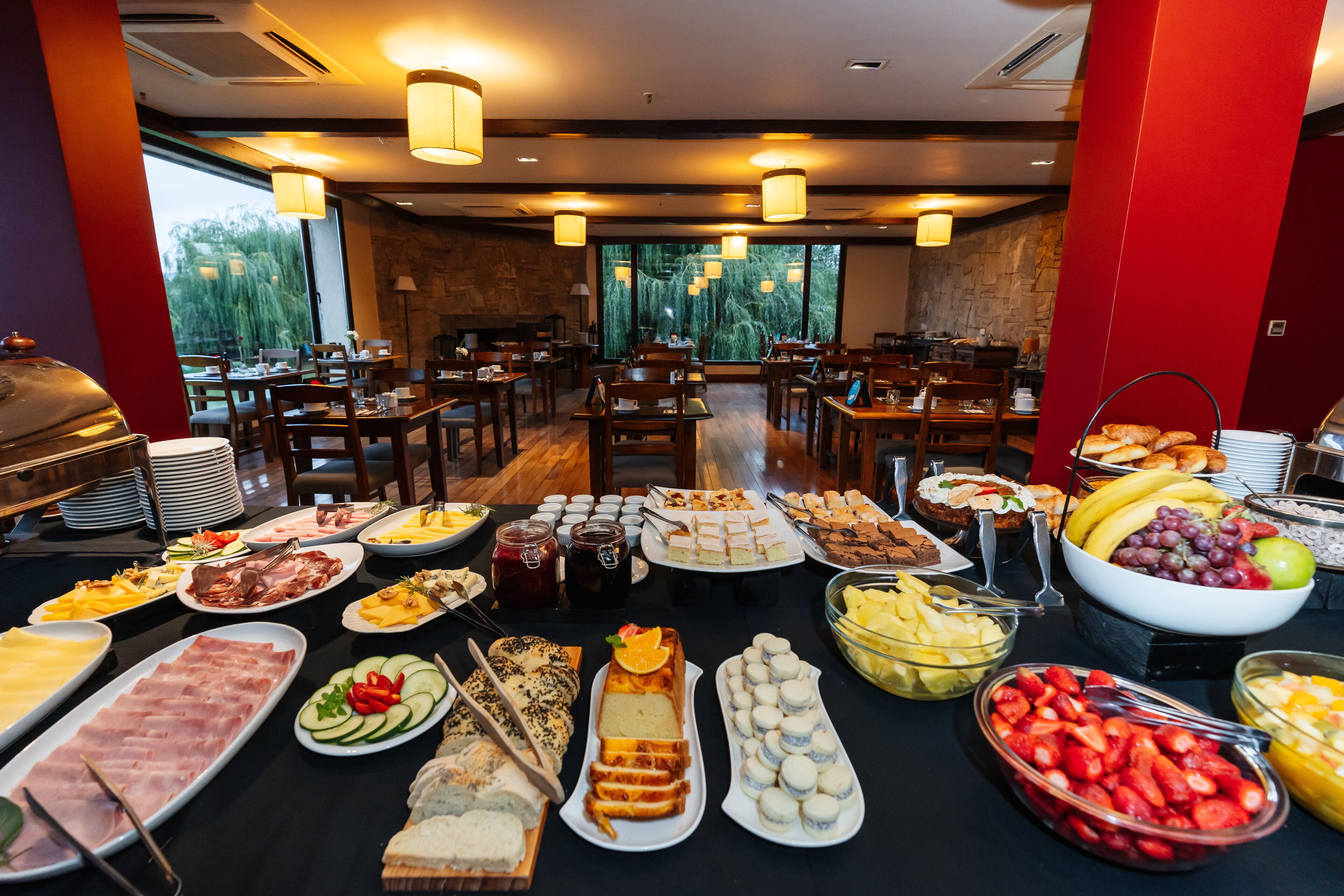 Gratis morgenmadsbuffet hver dag