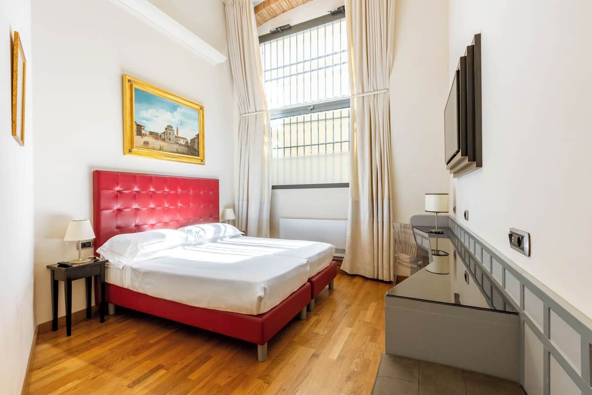 1 chambre, draps italiens Frette, literie de qualité supérieure