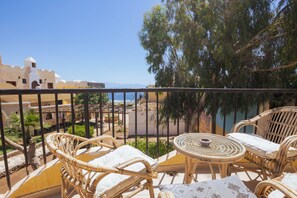 Superior-Chalet | Blick vom Balkon