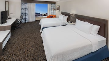 Literie de qualité supérieure, coffres-forts dans les chambres