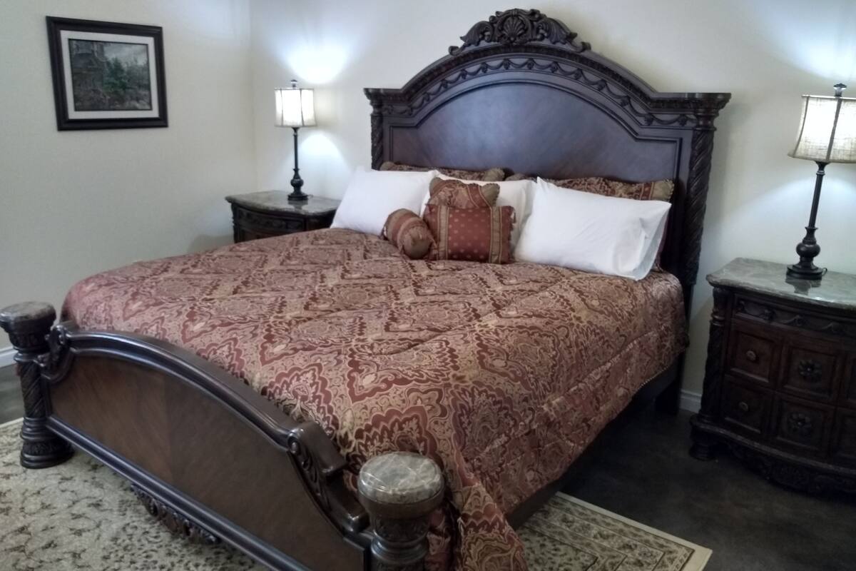 Private Apartment (Puget Suite) | Desk, laptop workspace, iron/ironing board, WiFi (free)