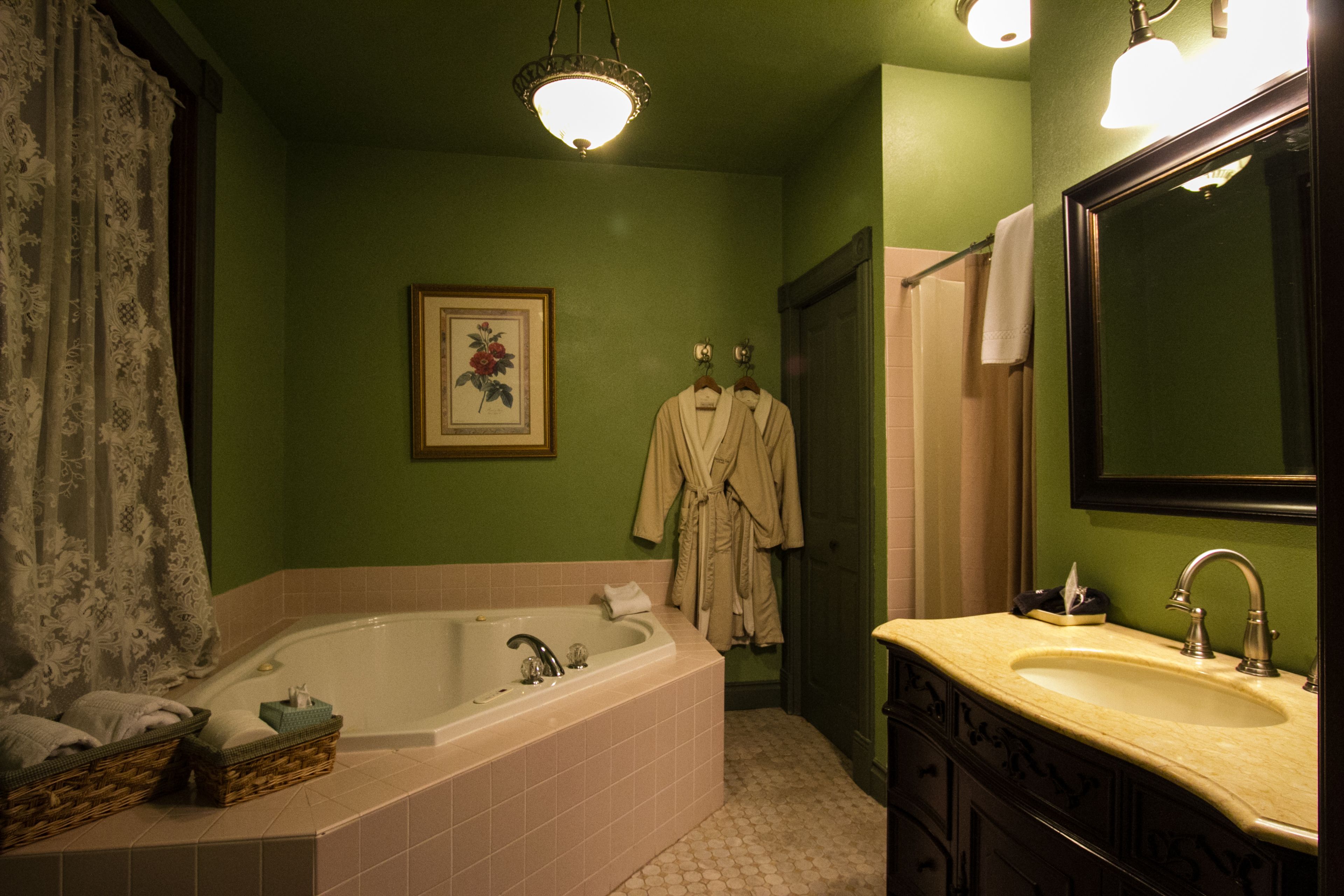 Bañera de hidromasaje privada