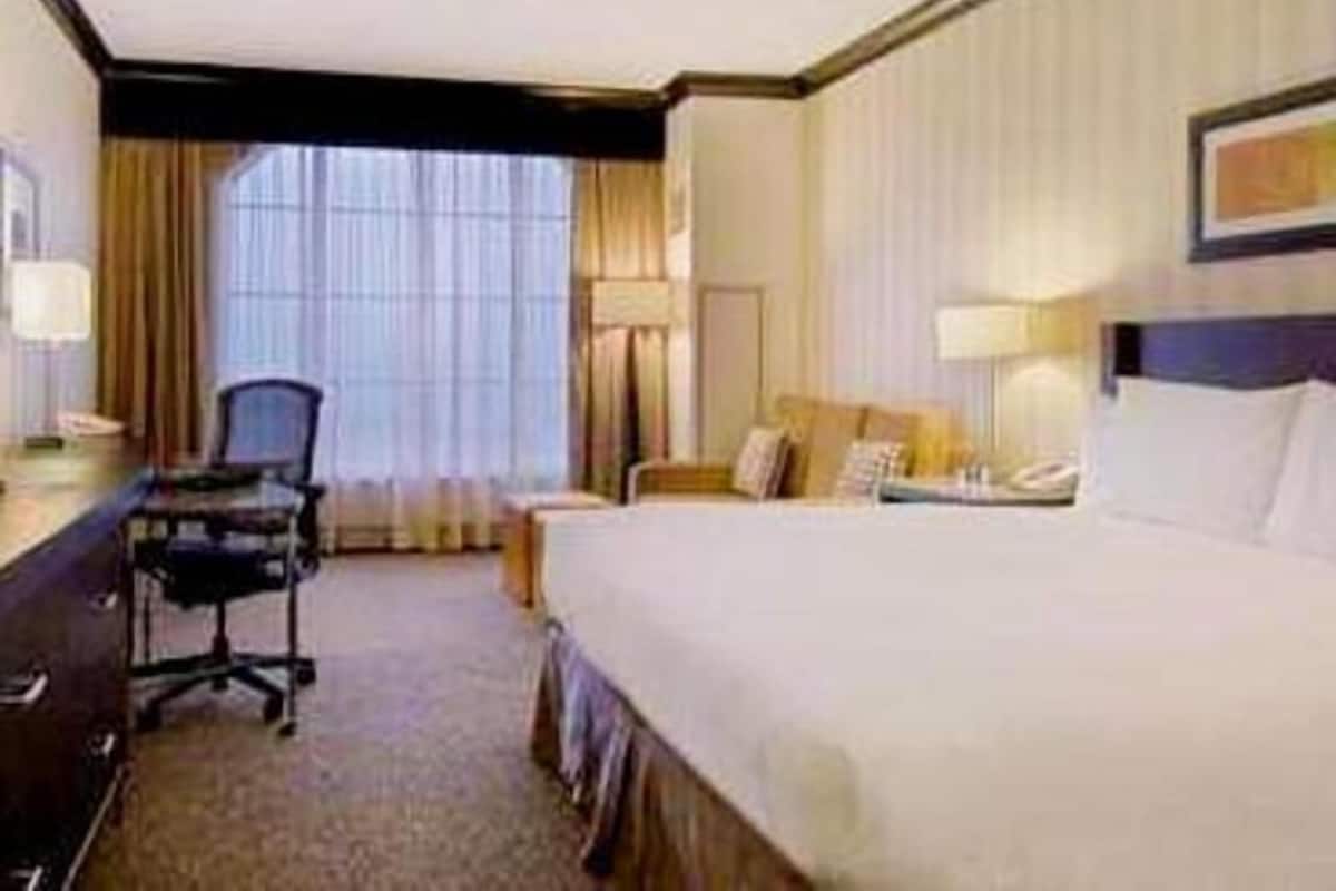 Premium bedding, pillowtop beds, in-room safe, desk