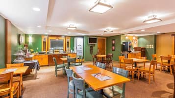 Free daily full breakfast