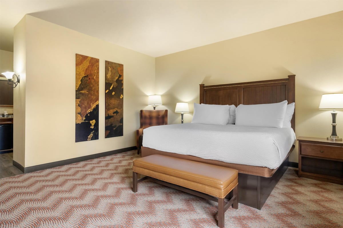Standard Room, 1 King Bed, Accessible, Bathtub | 1 bedroom, in-room safe, desk, laptop workspace