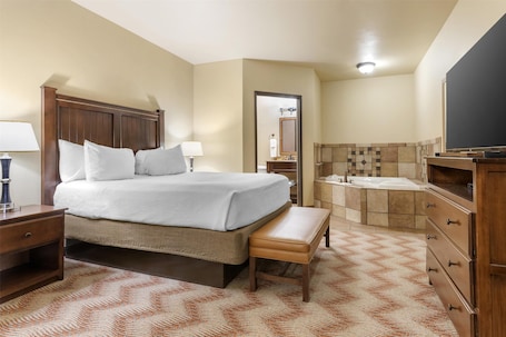 Suite, 2 Queen Beds, Non Smoking, Jetted Tub | In-room safe, desk, laptop workspace, blackout drapes. Best Western Plus Cimarron Hotel & Suites