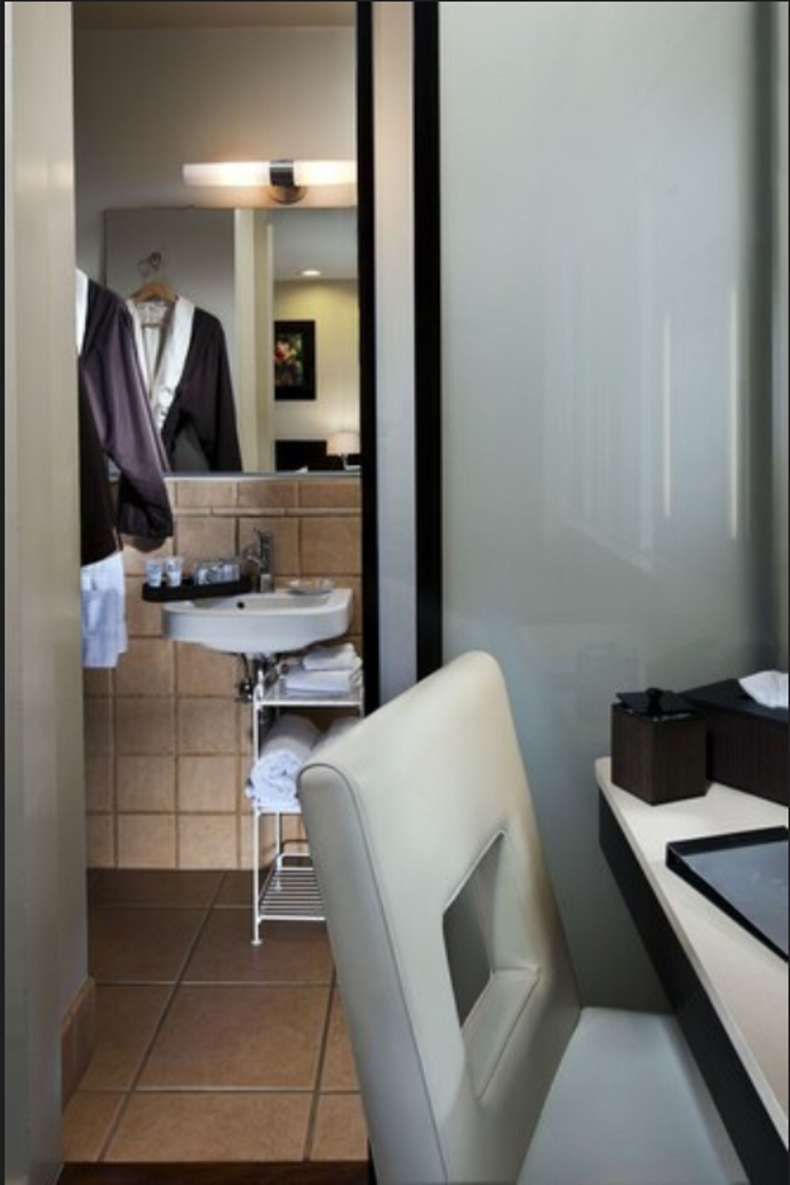 free toiletries, hair dryer, bathrobes, towels