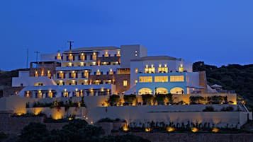 Front of property – evening/night
