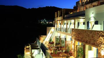 Front of property - evening/night