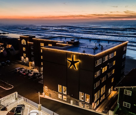 Front of property - evening/night