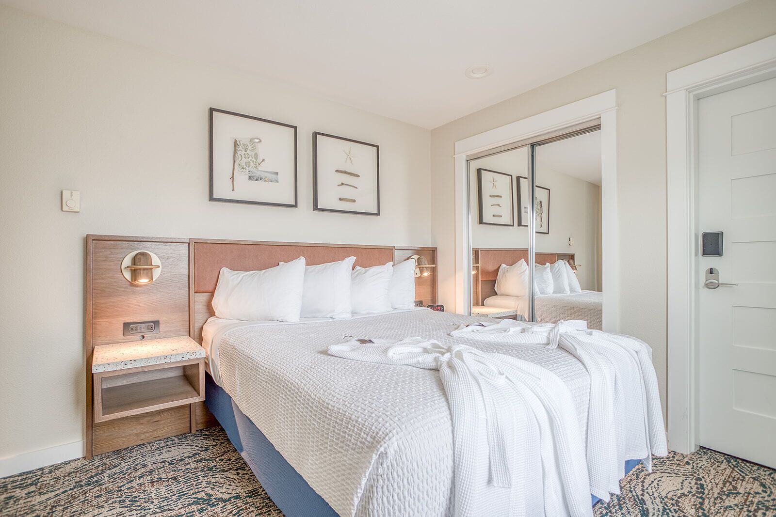 Ropa de cama de alta calidad y colchones con pillow-top 