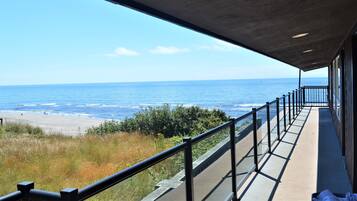 Basic Studio, Fireplace, Partial Ocean View (Accessed via Stairs) | View from room
