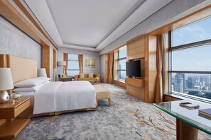 Premium bedding, down duvets, pillow-top beds, minibar - Ningbo Marriott Hotel (Ningbo)