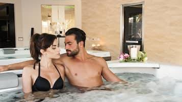 Couples treatment room(s), body treatments, hot stone massages