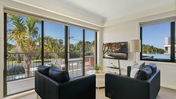 Three Bedroom Residence | Living area | Flat-screen TV