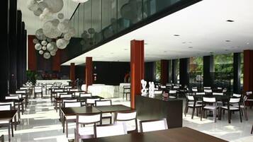 Daily buffet breakfast (EUR 10 per person)