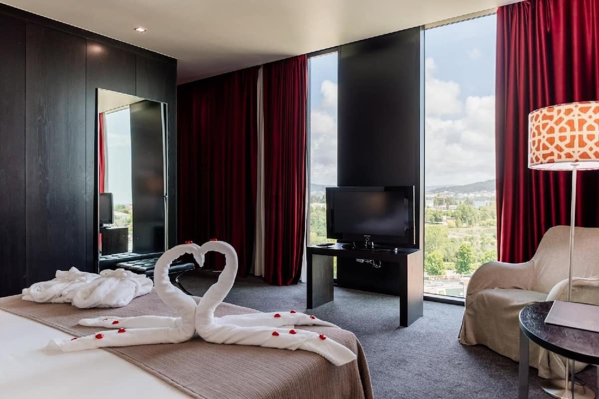 1 slaapkamer, een minibar, een kluis op de kamer, geluiddichte muren