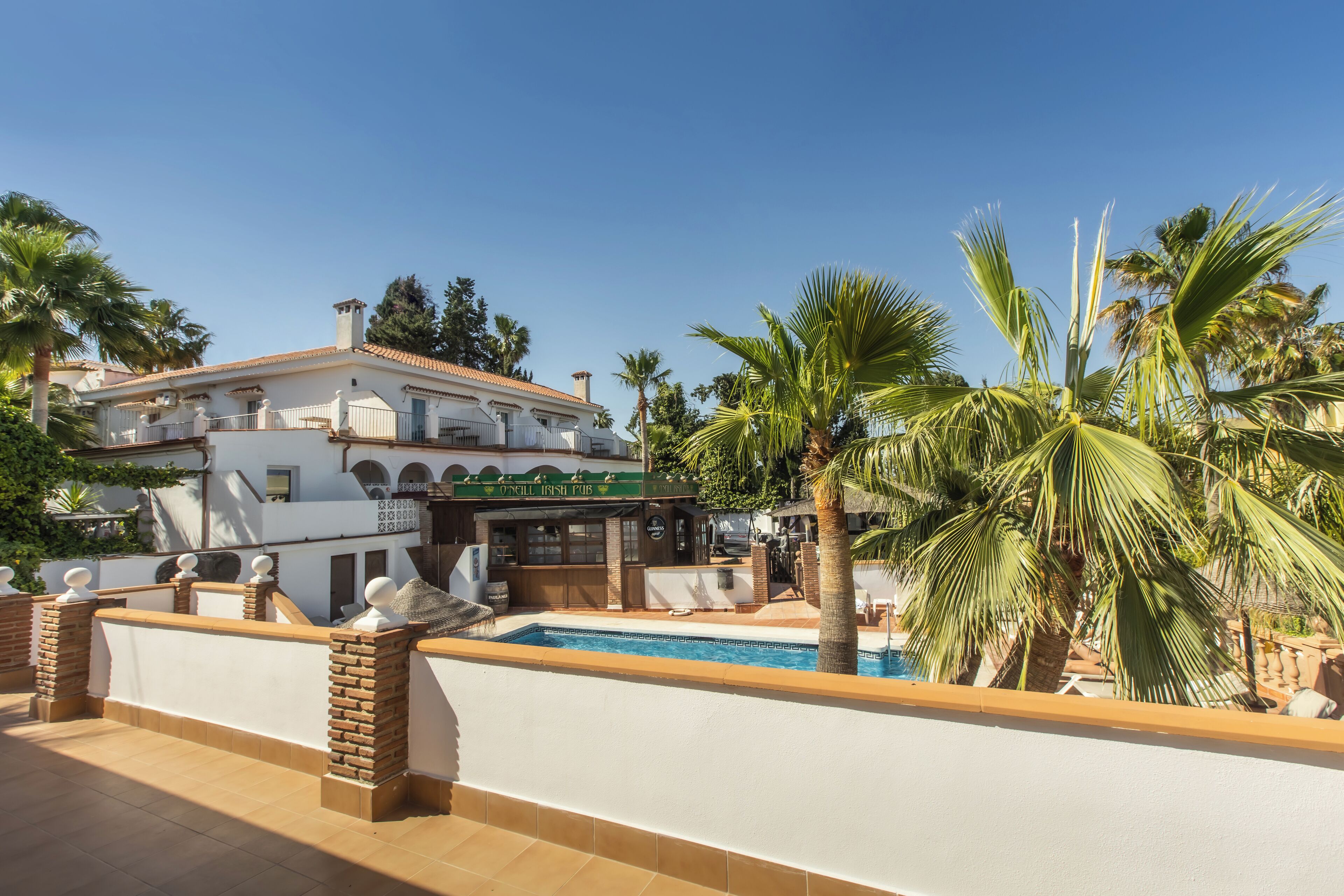 Façade de l’hébergement