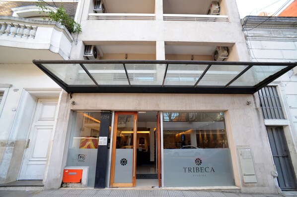 Fassade der Unterkunft