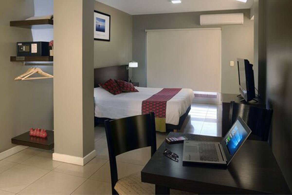 Minibar, in-room safe, desk, blackout drapes