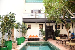 Indoor pool, outdoor pool