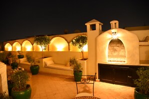 Terrasse sur le toit