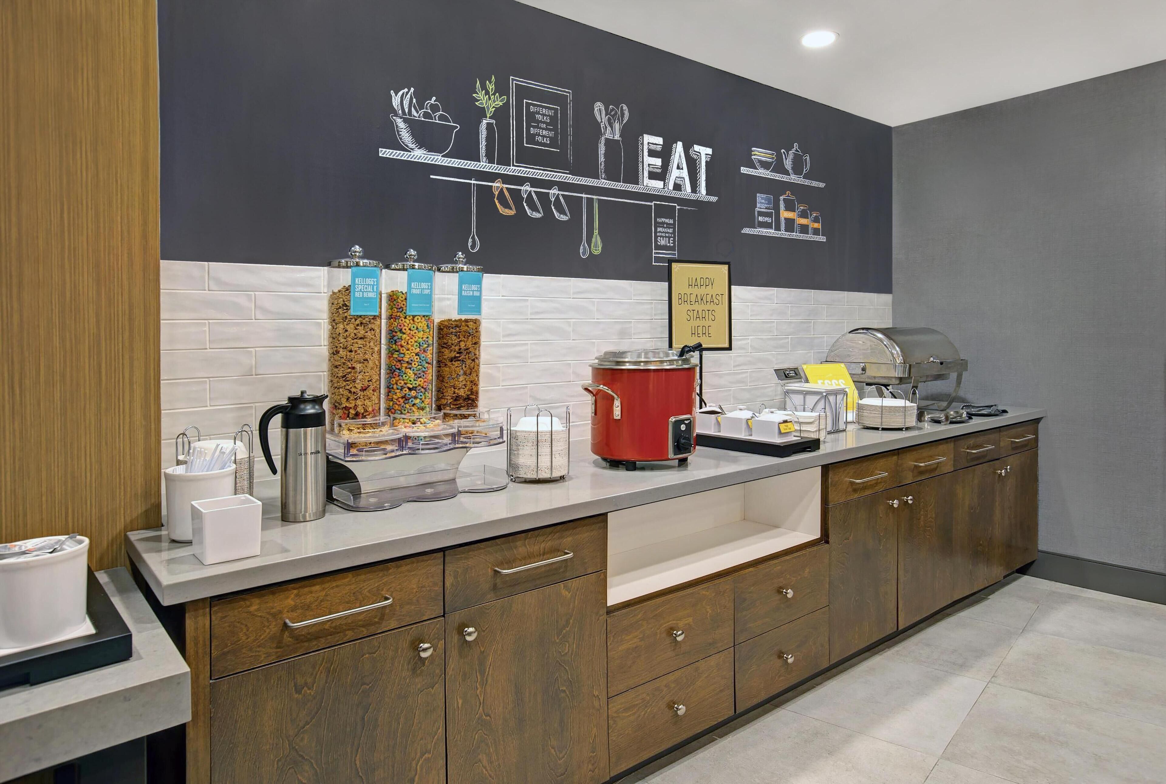 Free daily full breakfast 