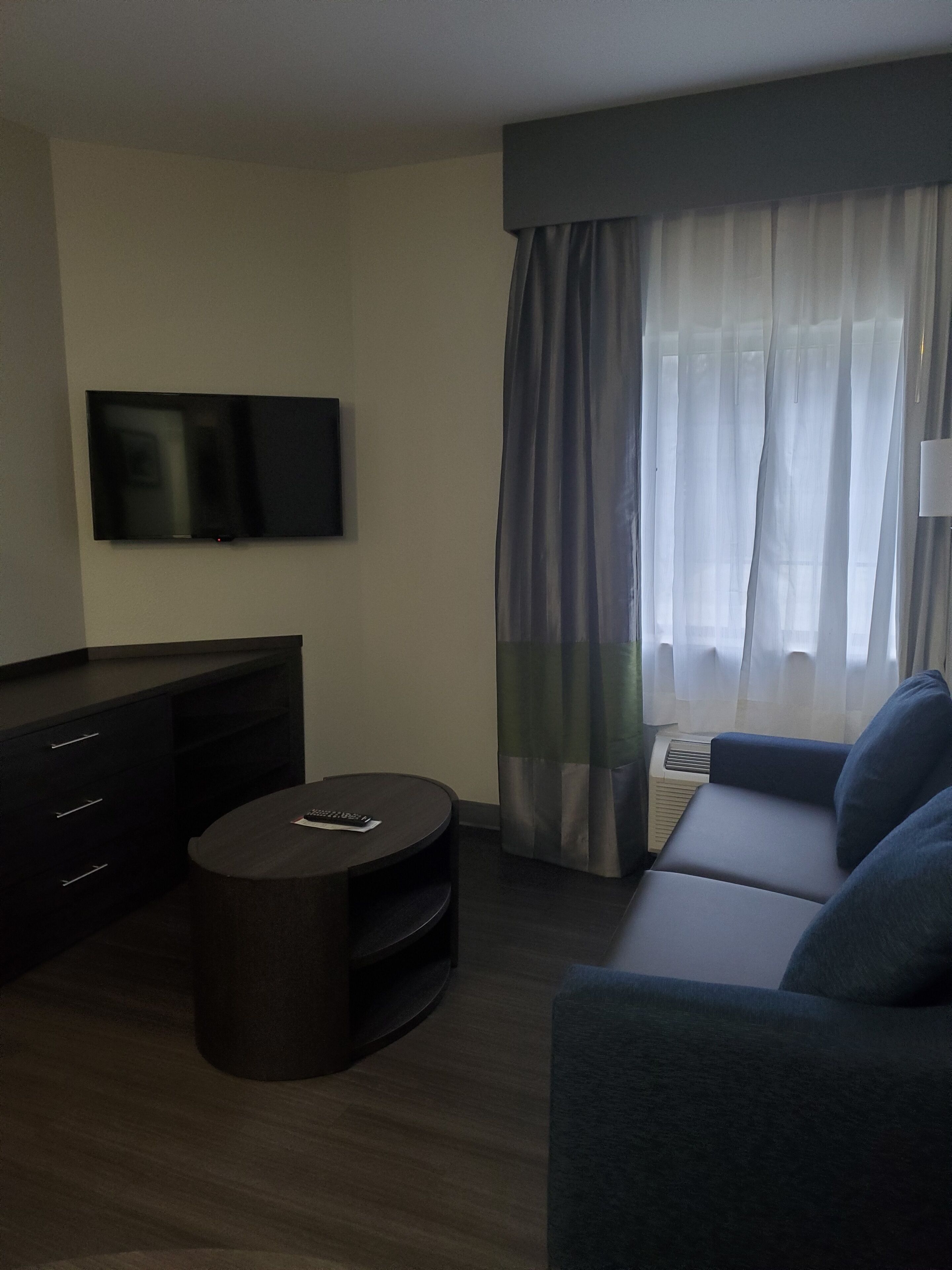 suite, 1 queen bed with sofa bed (living area) | 1 bedroom, in-room safe, desk, blackout curtains