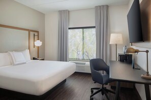 Premium bedding, pillow-top beds, desk, iron/ironing board