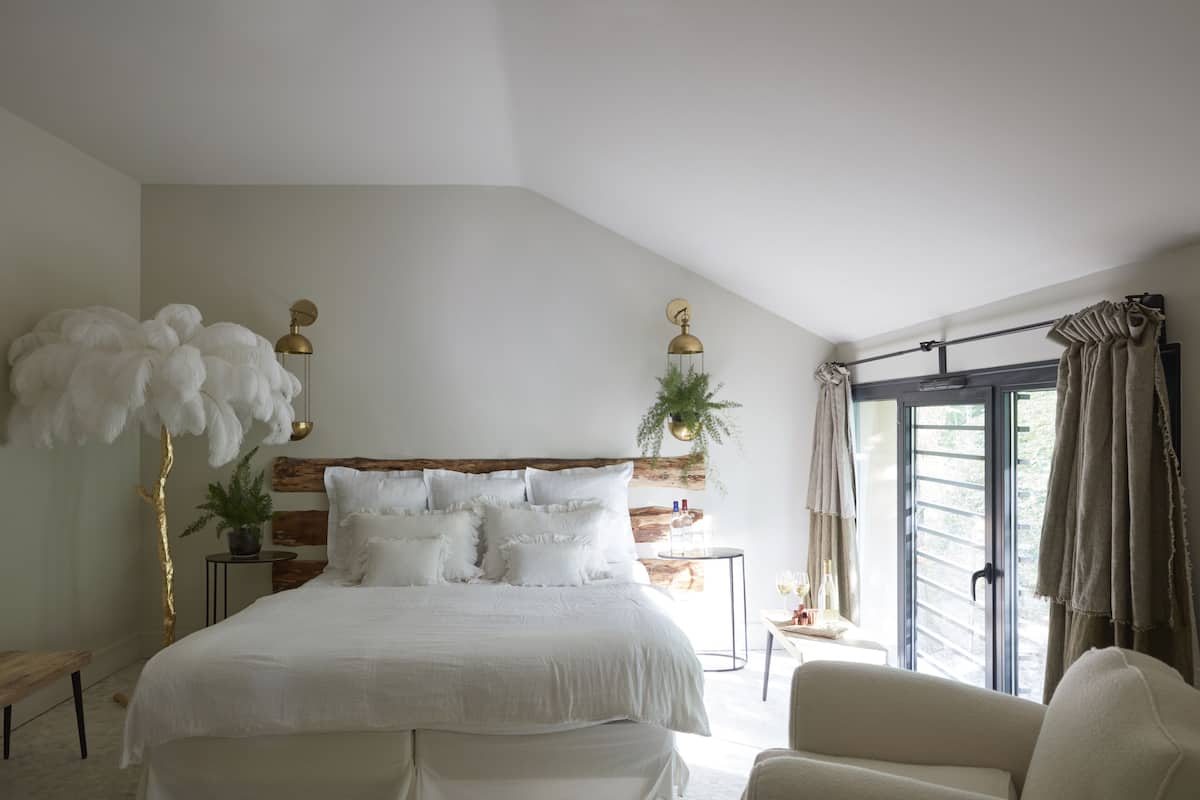 Habitación doble Deluxe (Le Cygne) | Sábanas de algodón egipcio y ropa de cama de alta calidad