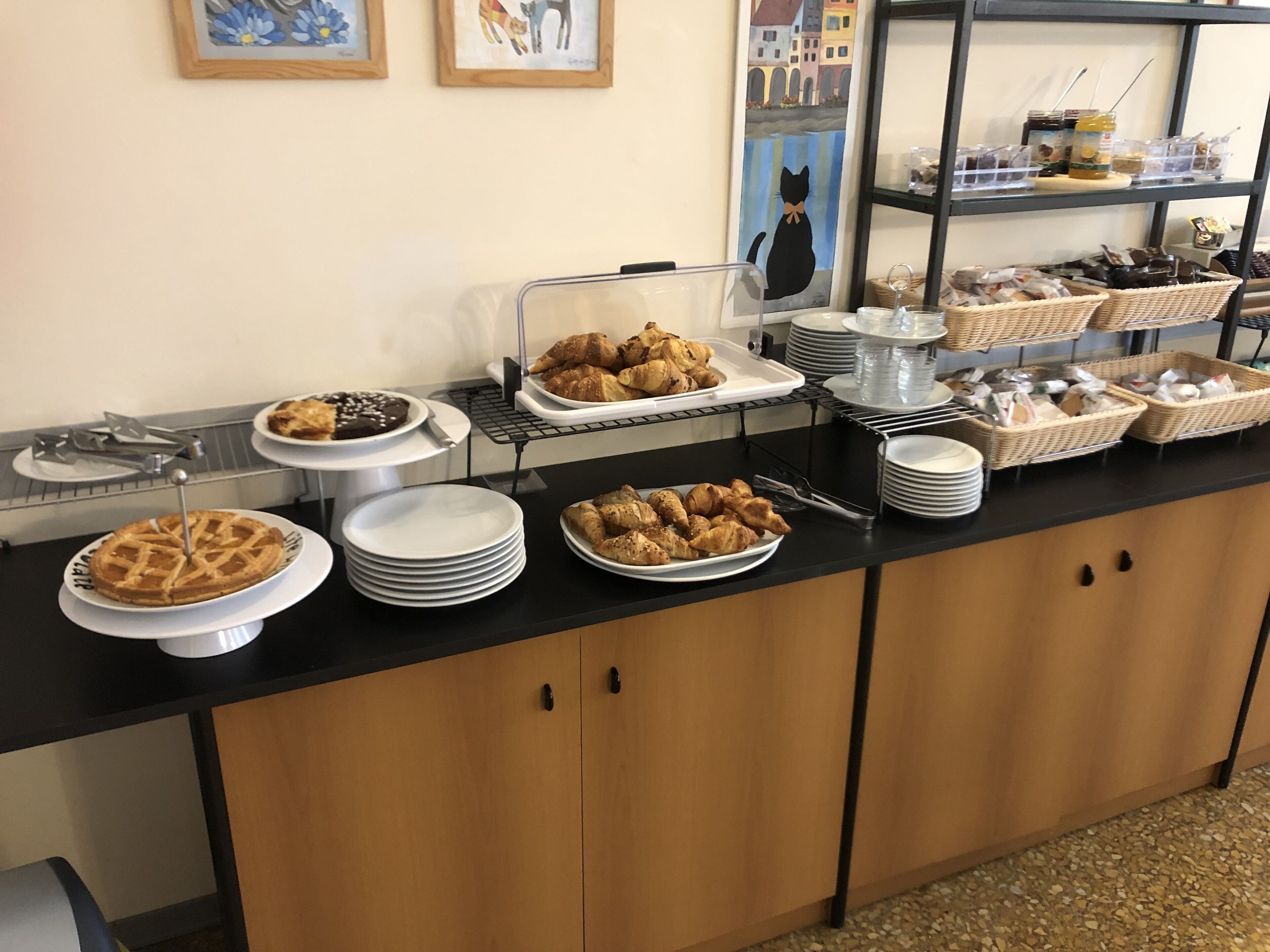 daily buffet breakfast (eur 12 per person)