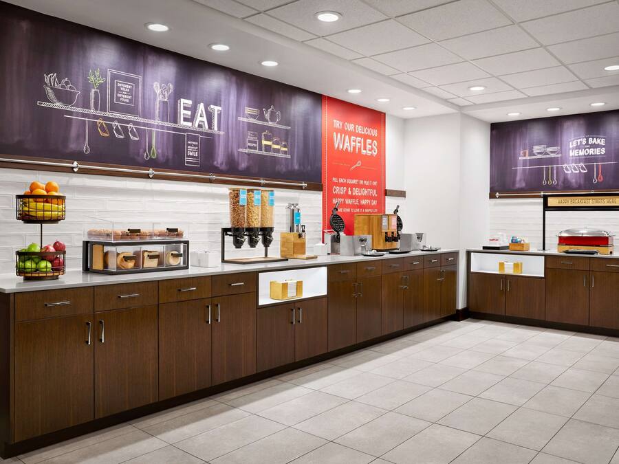 Frokostbuffé er inkludert hver dag