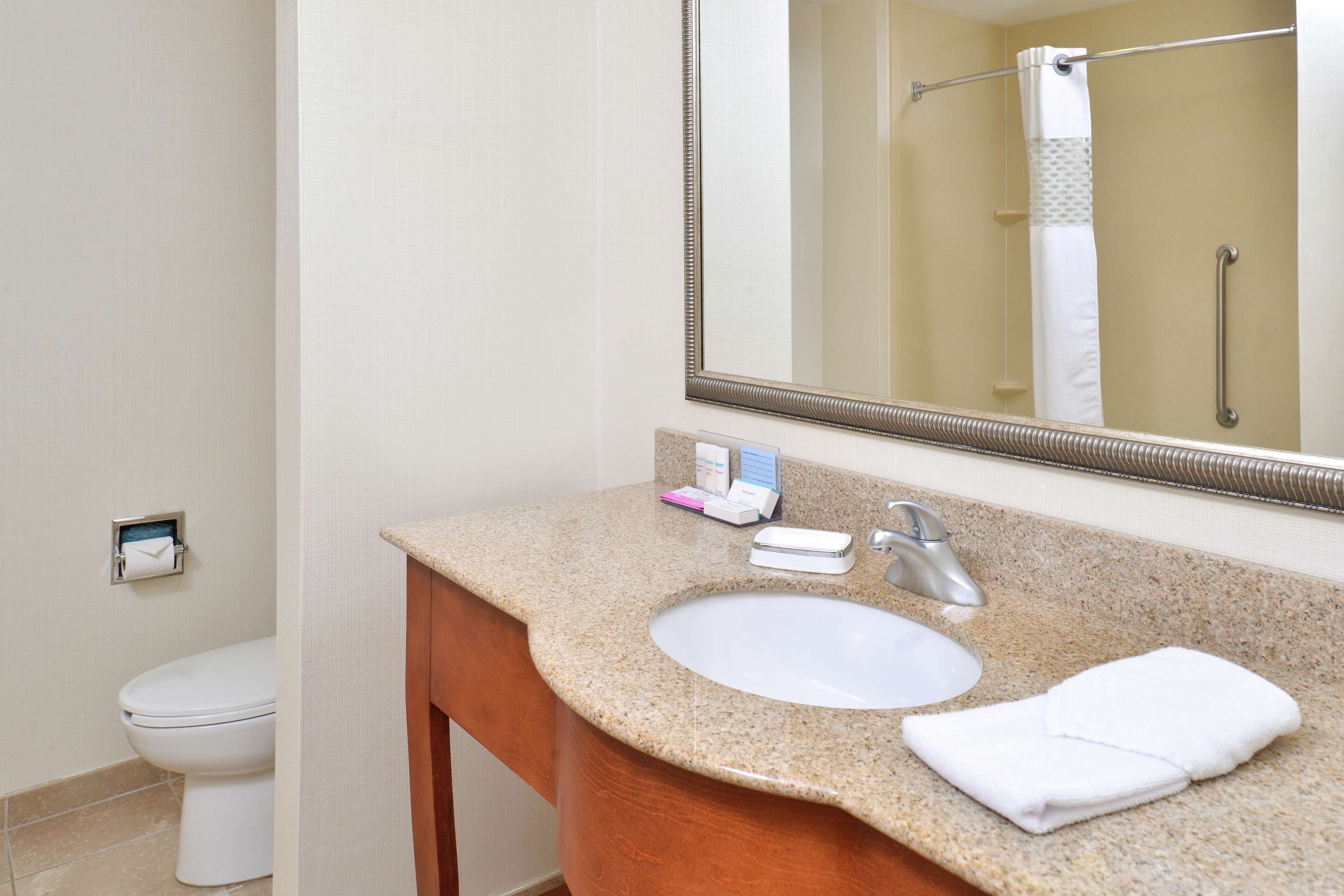 hair dryer, bathrobes, towels