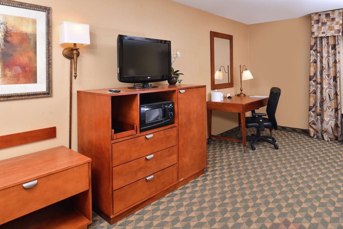 Room, 2 Queen Beds, Accessible, Non Smoking | Blackout drapes, iron/ironing board, rollaway beds, free WiFi