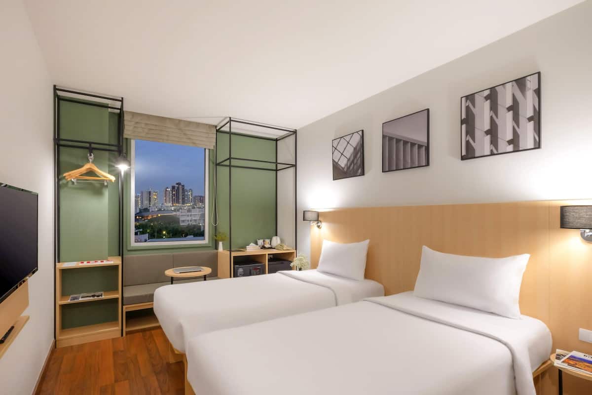 Superior Room, 2 Twin Beds | In-room safe, desk, blackout drapes, iron/ironing board