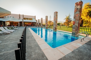 Seasonal outdoor pool