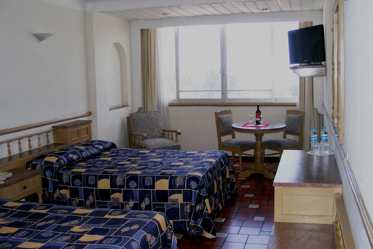 Habitación estándar, 2 camas matrimoniales | Vista desde la habitación