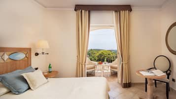 Superior Double Room, Garden View | Egyptian cotton sheets, premium bedding, Select Comfort beds, minibar