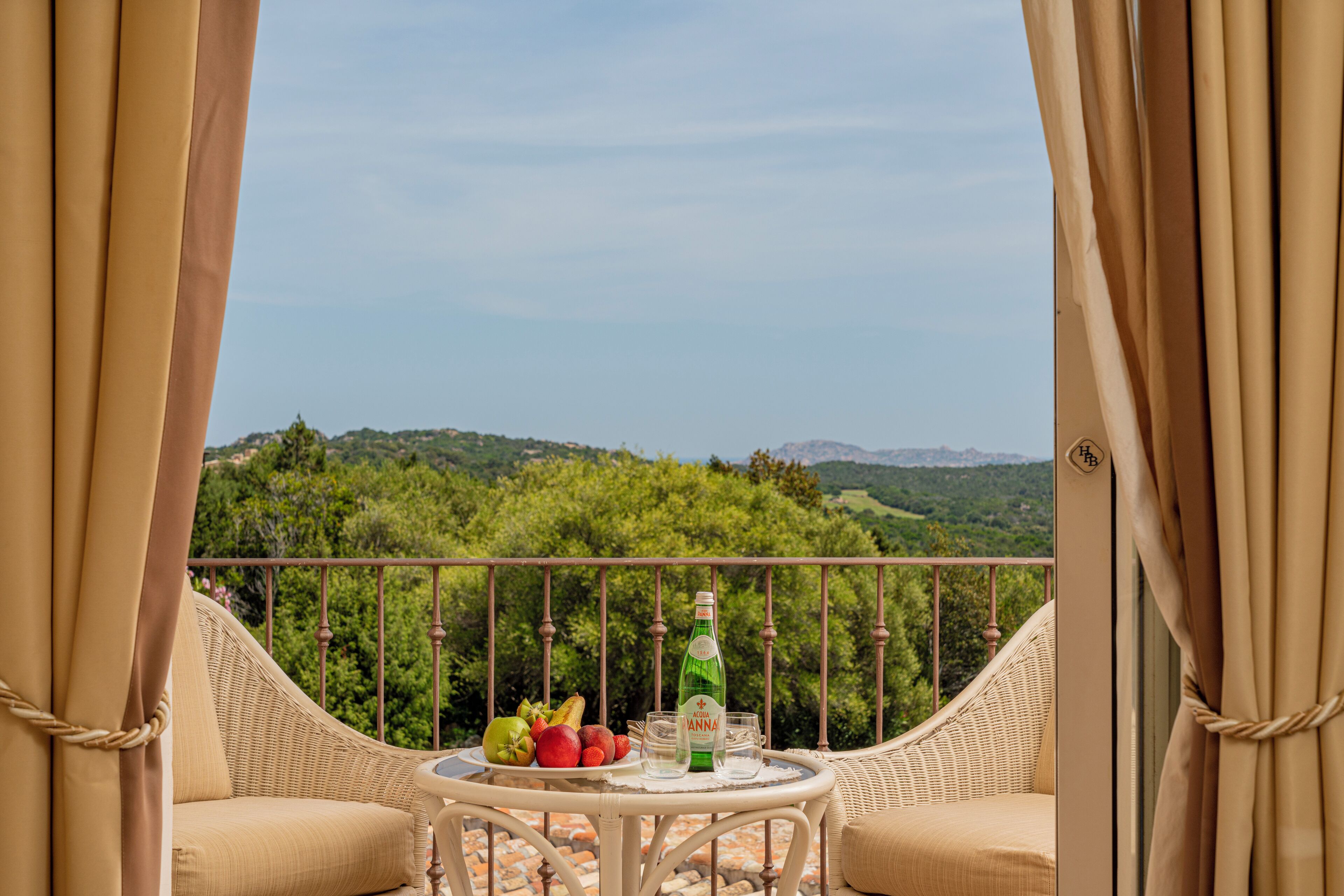 Chambre Double Supérieure, vue jardin | Vue de la chambre