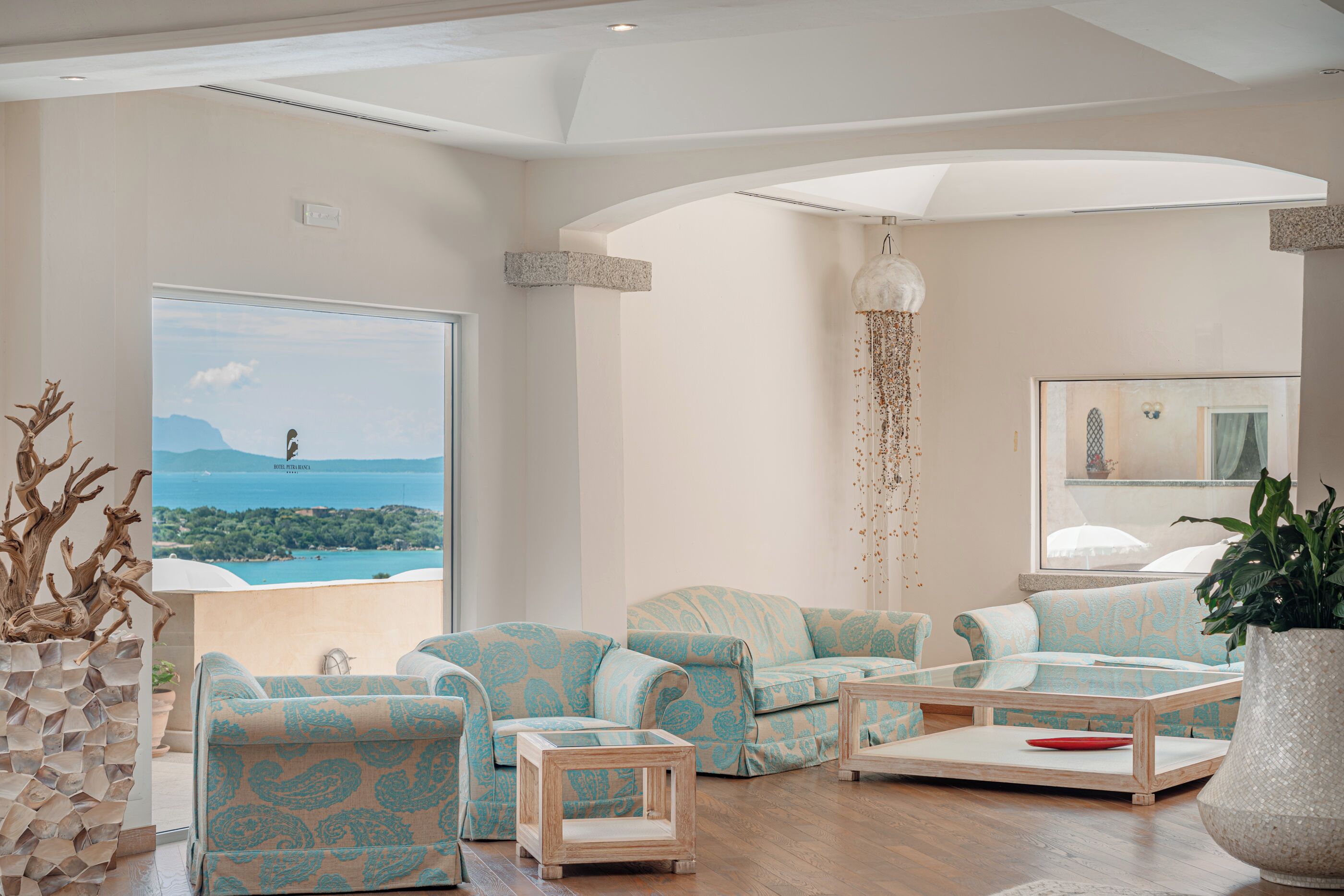 Siddeområde i lobbyen