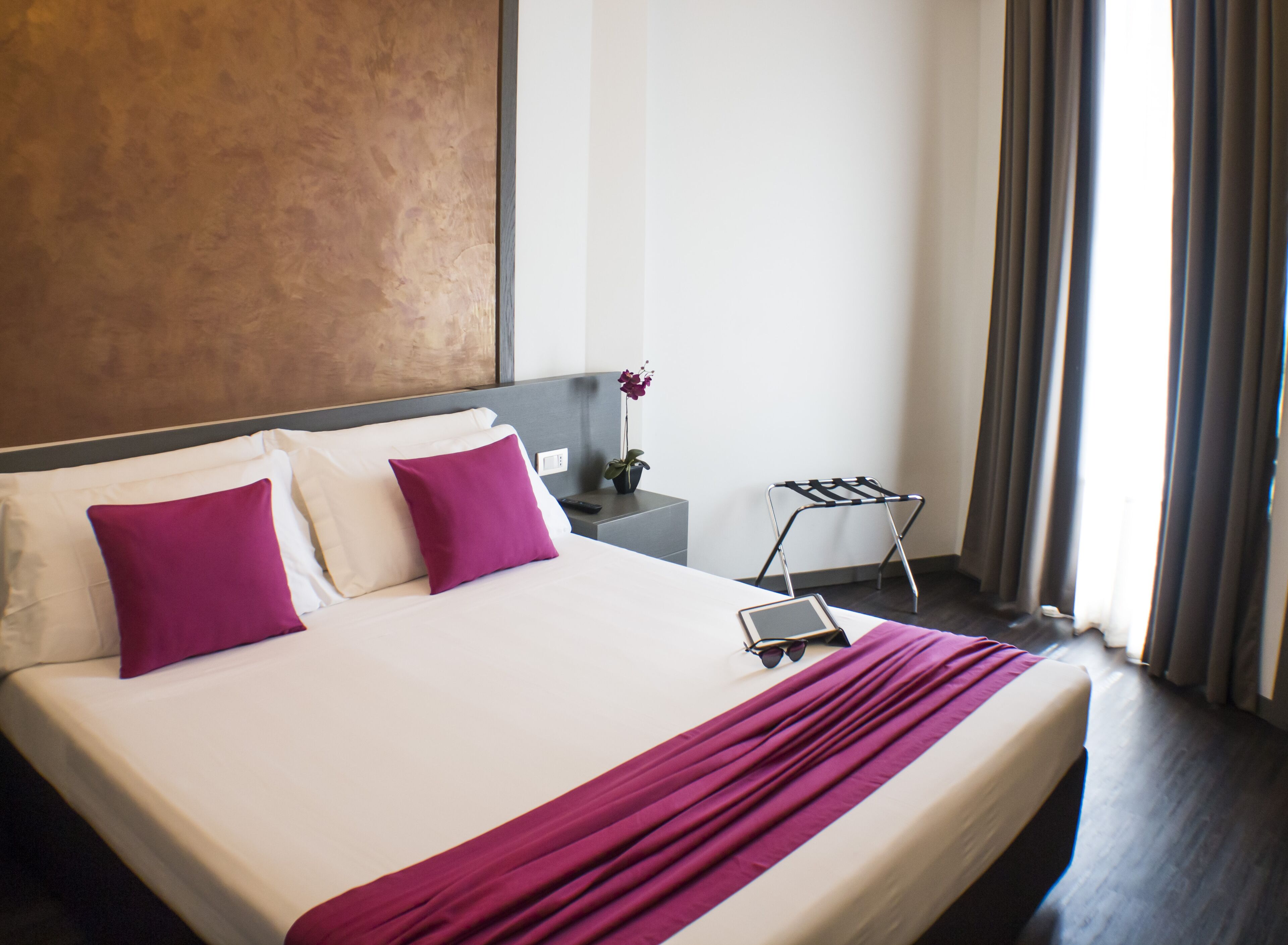 Literie de qualité supérieure, couette en duvet d'oie, minibar