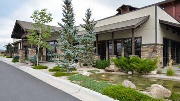 Fassade der Unterkunft