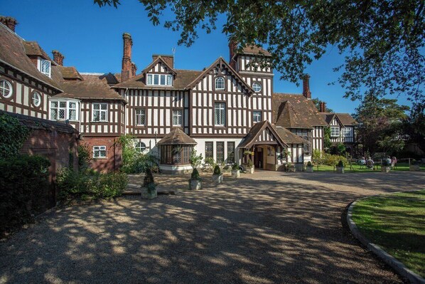 Voorkant van accommodatie