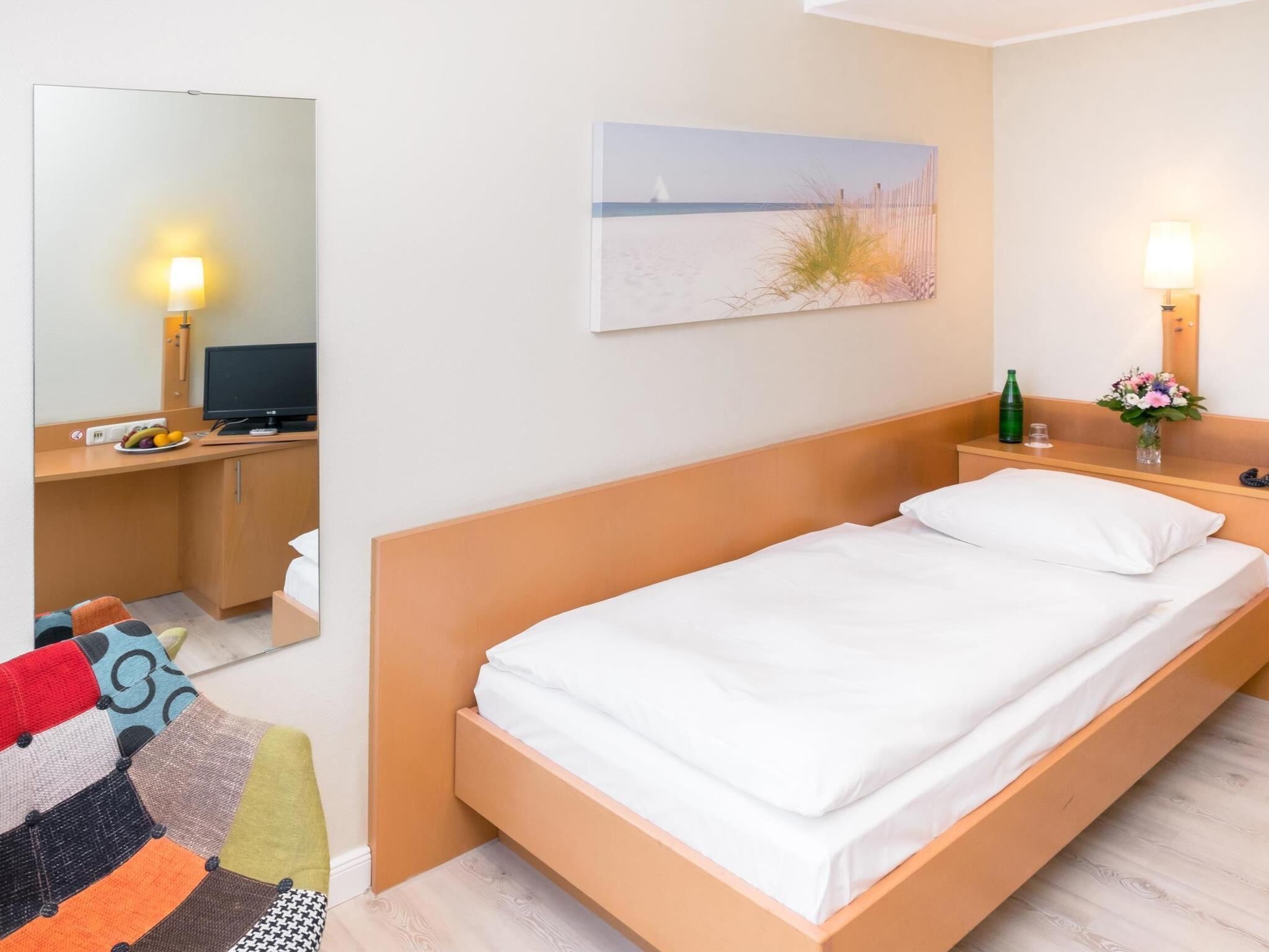 Allergiatestatut vuodevaatteet, työpöytä, ilmainen Wi-Fi, vuodevaatteet