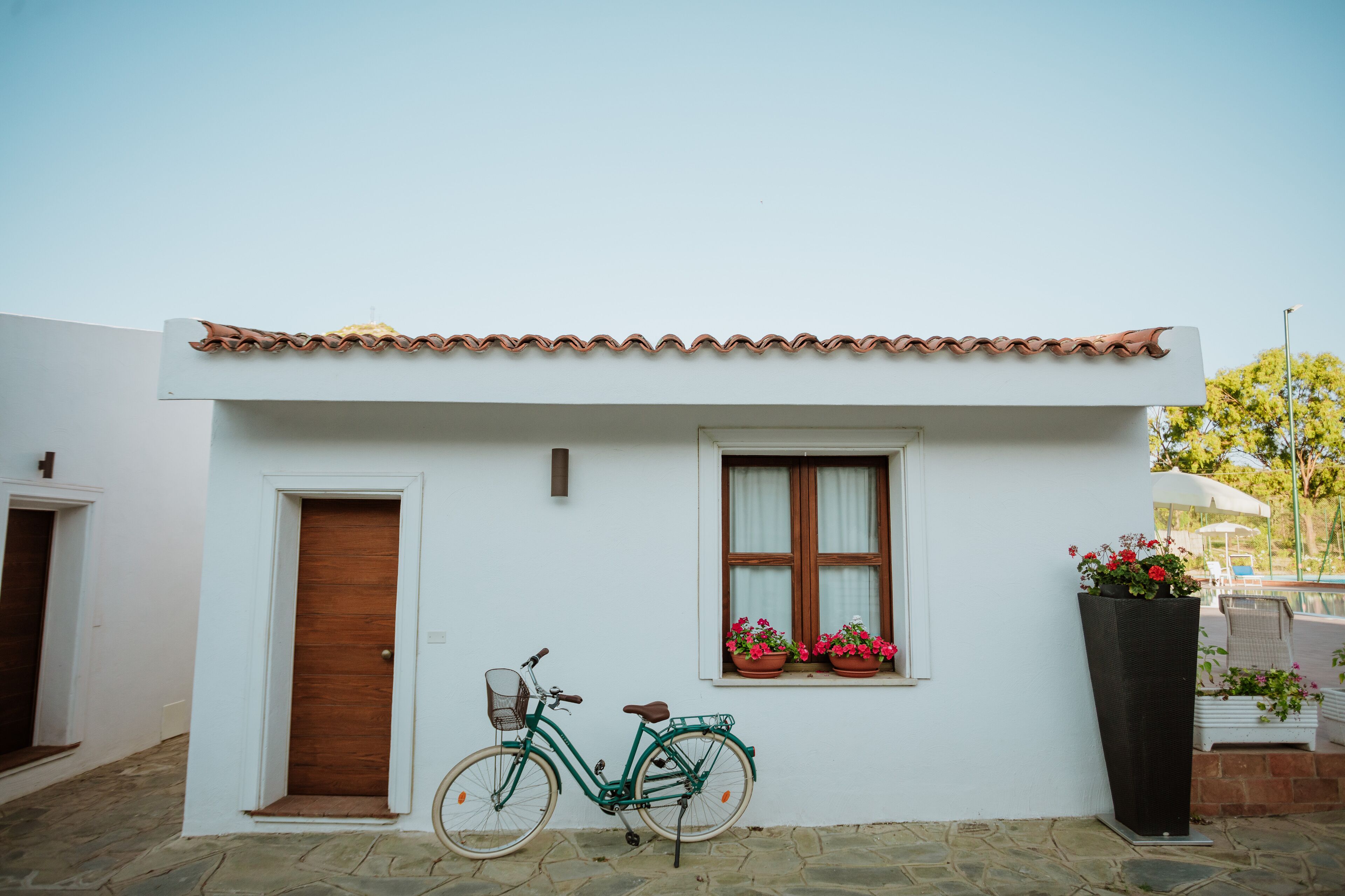 Fassade der Unterkunft