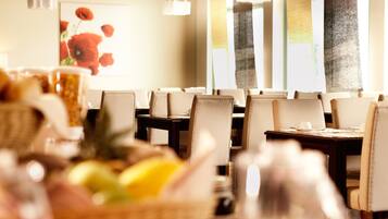 Daily buffet breakfast (EUR 18 per person)