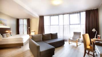 1 habitación y ropa de cama hipoalergénica