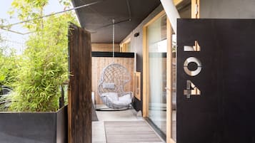 1 chambre, literie de qualité supérieure, couette en duvet d'oie