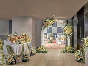 Indoor wedding